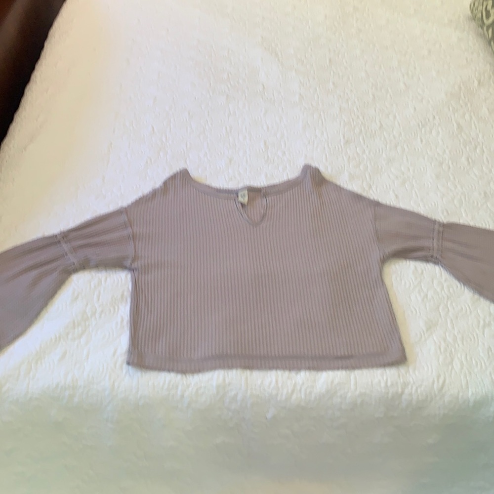 We The Free Waffle Knit Top Size XS